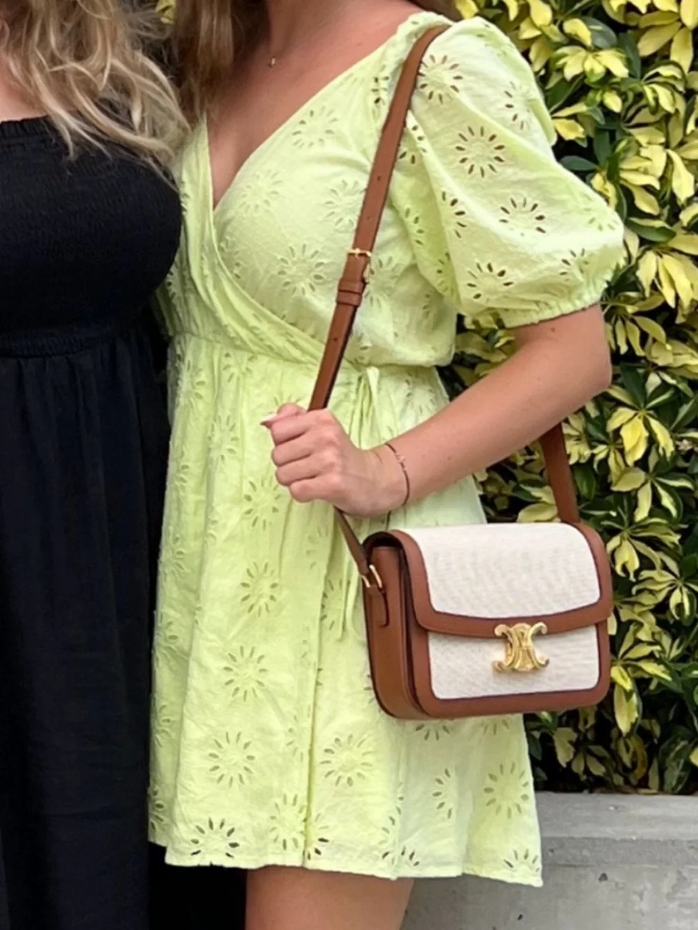 Zara openwork embroidered cotton summer dress - Picture 3 of 11
